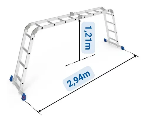 escada articulada 4x4 mor escada articulada 4x4 mor